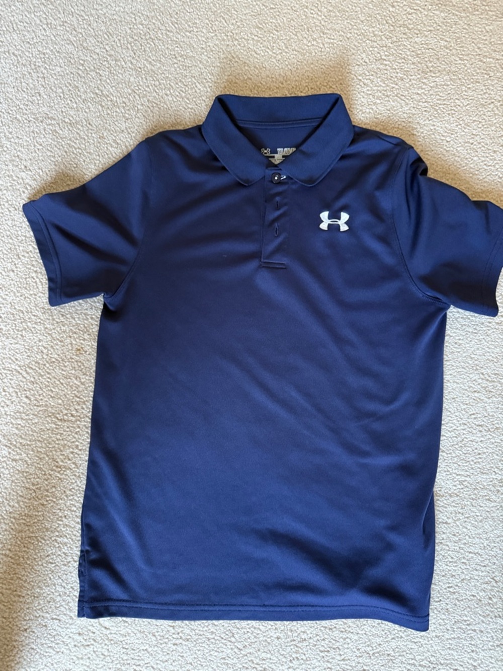Under Armour Navy Blue Performance Polo